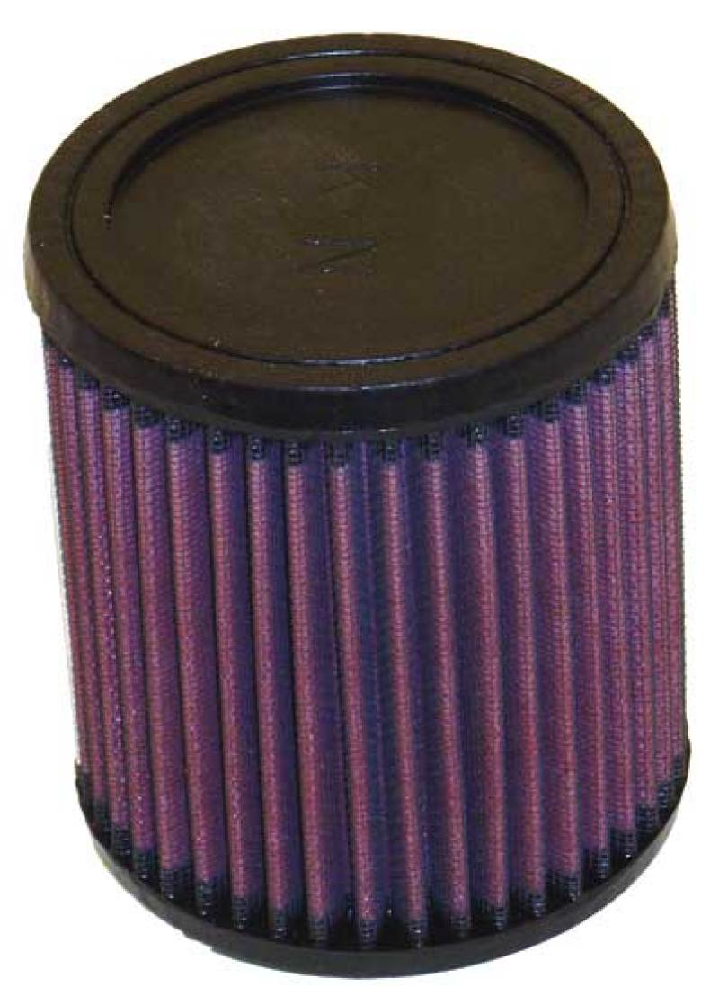 K&N Universal Rubber Filter 2-7/16in Flange ID x 4-1/2in OD x 4-5/16in OD-T 5in Height - Burkken Auto Parts
