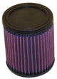 K&N Universal Rubber Filter 2-7/16in Flange ID x 4-1/2in OD x 4-5/16in OD-T 5in Height - Burkken Auto Parts