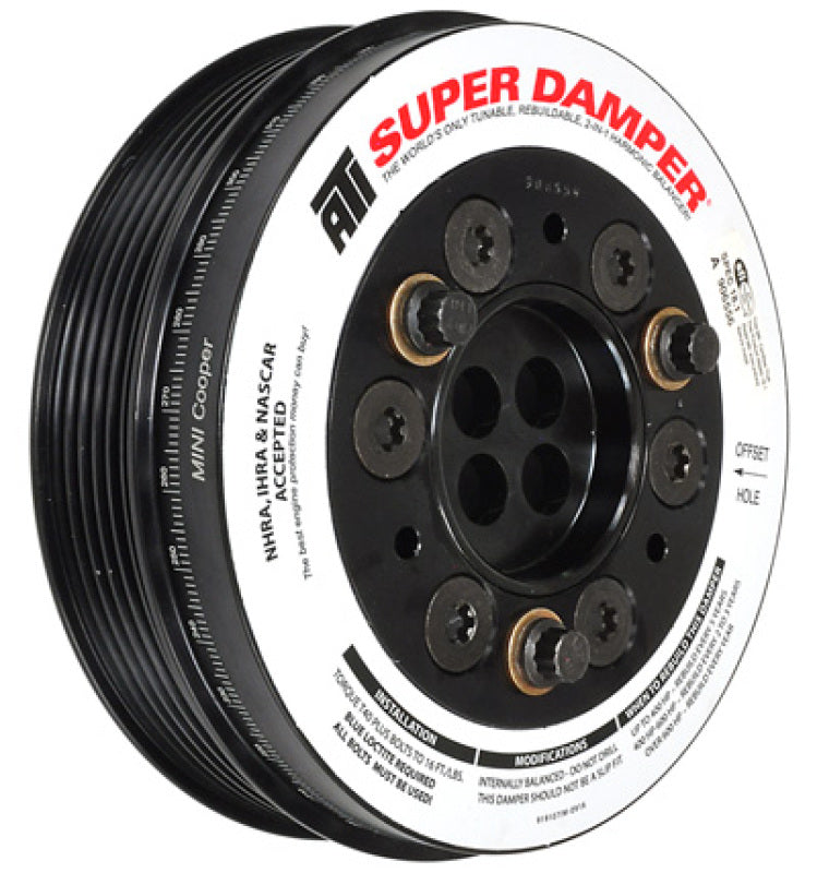 ATI Damper - Alum - Mini Cooper - B46/B48 - 3 Ring - Burkken Auto Parts