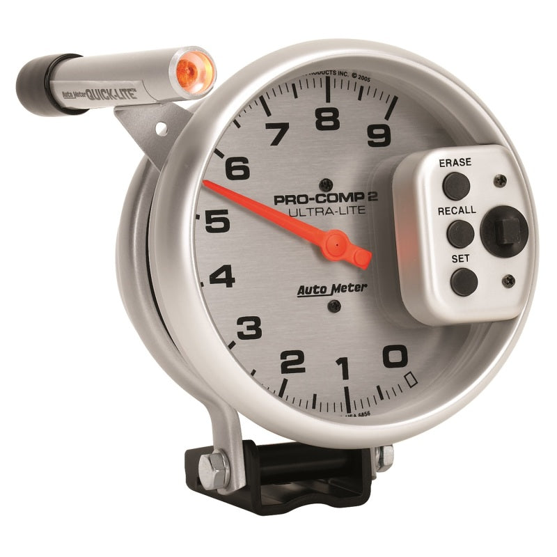 Autometer Ultra-Lite 5 inch 9000 RPM Single Range w/ Shift-Lite and Memory Tachometer - Burkken Auto Parts