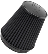 K&N Universal Rubber Filter Round Tapered 6in Flange ID x 7.5in Base OD x 5.25in Top OD x 8in Height - Burkken Auto Parts