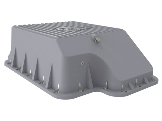 aFe Transmission Pan (Raw); Ford Diesel Trucks 03-10 V8-6.0/6.4L (td)
