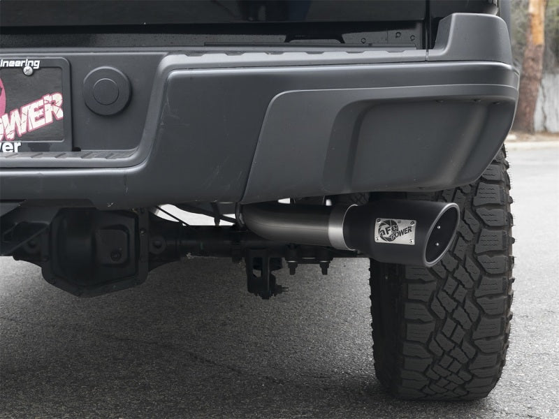 aFe MACH Force-Xp 3.0in 304 SS Cat-Back Exhaust w/ Black Tip 17-18 GM Colorado/Canyon - Burkken Auto Parts