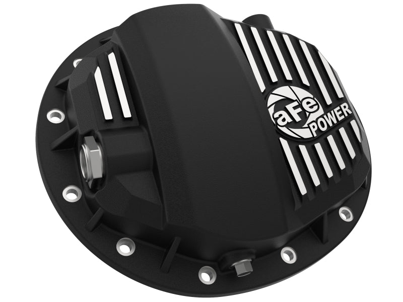 aFe Pro Series GMCH 9.5 Rear Diff Cover Black w/ Machined Fins 19-20 GM Silverado/Sierra 1500 - Burkken Auto Parts