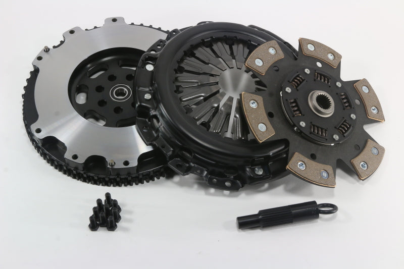 Competition Clutch Stage 4 6-Pad Ceramic Sprung Clutch Kit w/ Flywheel 2010+ Genesis Coupe 3.8 V6 - Burkken Auto Parts