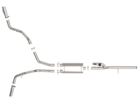 aFe Gemini XV 3in 304SS CB Exhaust w/ Cutout 14-19 GM Trucks 4.3/5.3L w/ Pol Tips - CrewCab/Extended - Burkken Auto Parts