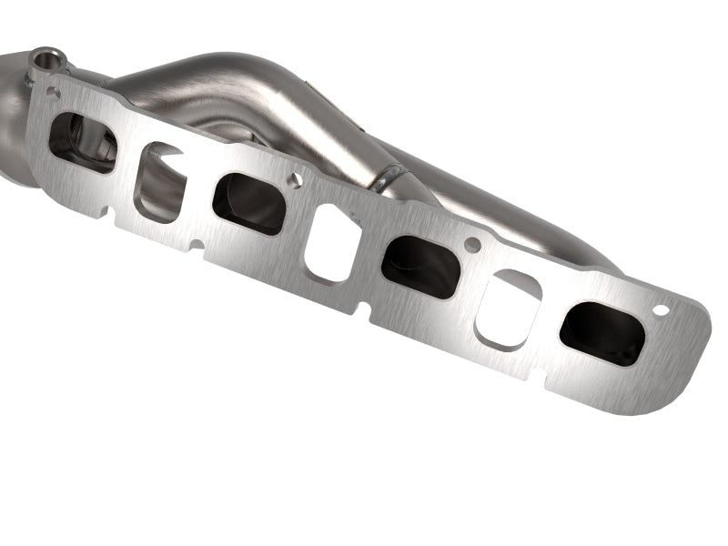 aFe 21-22 Jeep Wrangler 392 Twisted Steel Header 1-7/8 IN to 2-3/4 IN 304 w/ Raw Finish - Burkken Auto Parts