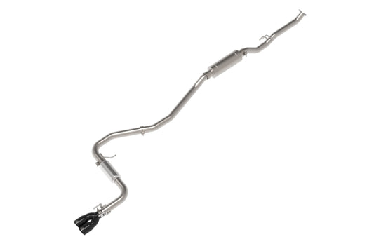 aFe POWER Takeda 2.5in 304 SS Cat-Back Exhaust w/ Black Tips 22-25 Honda Civic L4-2.0L - Burkken Auto Parts