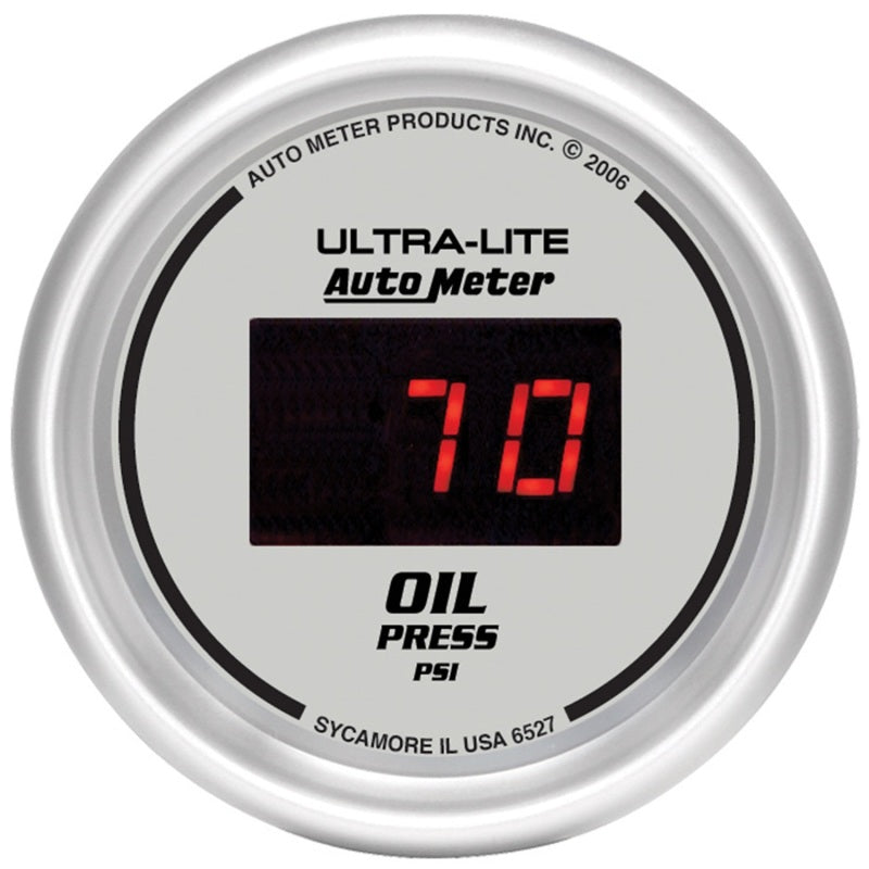 Autometer Ultra-lite Digital 5 Piece Set - Burkken Auto Parts