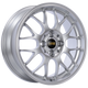 BBS RG-R 18x9.5 5x120 ET33 Diamond Silver Wheel - 82mm PFS Required - Burkken Auto Parts