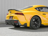 aFe POWER Takeda 2021 Toyota Supra 2.0L (t) 2.5in-3in 304 SS CB Exhaust w/ Carbon Tips - Burkken Auto Parts