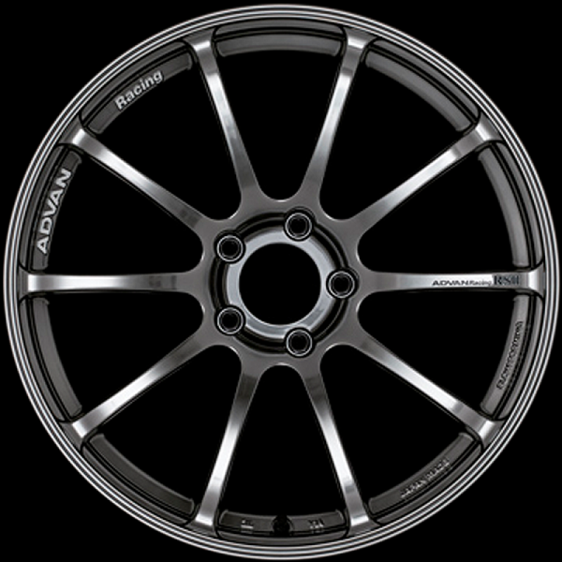 Advan RSII 17x8.0 / +35 Offset / 5x98 / 58mm Bore / Hyper Black - Burkken Auto Parts