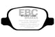 EBC 10-11 Fiat 500 1.4 (Bosch Calipers) Greenstuff Rear Brake Pads - Burkken Auto Parts