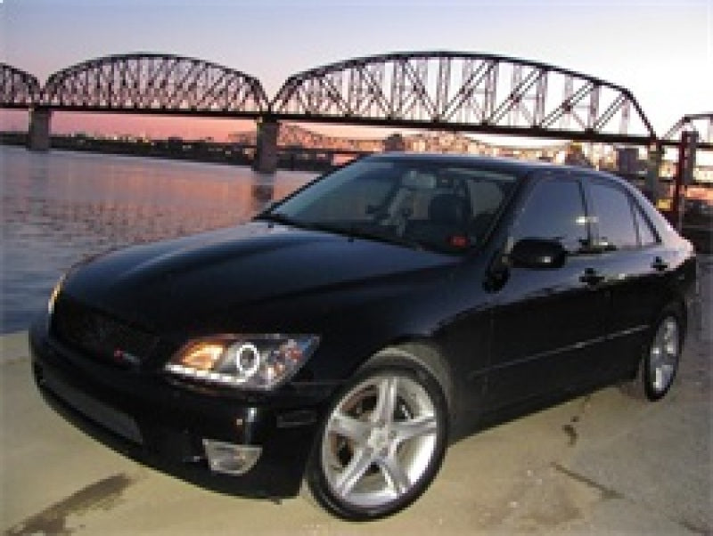 Spyder Lexus IS300 01-05 Projector Headlights Xenon/HID - LED Halo DRL Blk PRO-YD-LIS01-HID-DRL-BK - Burkken Auto Parts