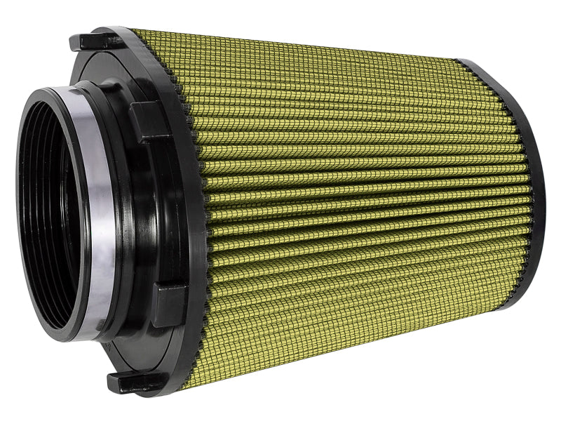aFe Magnum Force Replacement Air Filter 5in F x (9inx7-1/2in) B x (6-3/4inx5-1/2in) T (inv.) x 9in H - Burkken Auto Parts