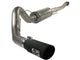 aFe MACHForce XP Exhaust Cat-Back SS-409 4in Black Tip 11-12 Ford F-150 EcoBoost V6-3.5L (tt) - Burkken Auto Parts