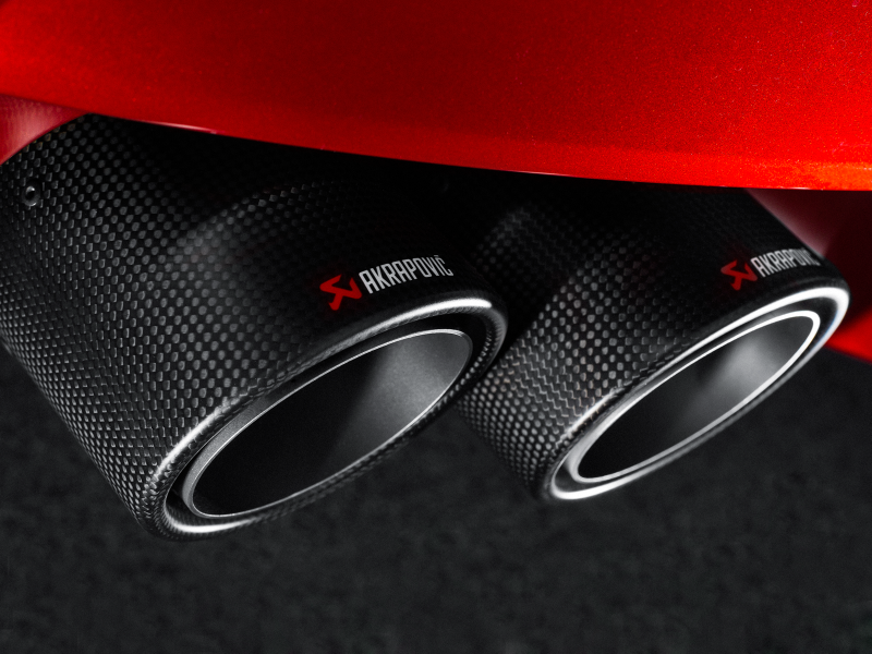 Akrapovic 11-17 BMW M5 (F10) Tail Pipe Set (Carbon) - Burkken Auto Parts