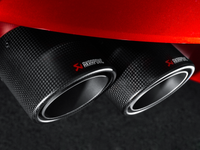 Akrapovic 11-17 BMW M5 (F10) Tail Pipe Set (Carbon) - Burkken Auto Parts