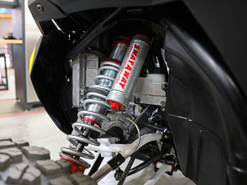 aFe 14-16 Polaris RZR 925/1000cc Sway-A-Way 2.5 Front Coilover Kit w/ PB Reservoirs and Comp Adj - Burkken Auto Parts