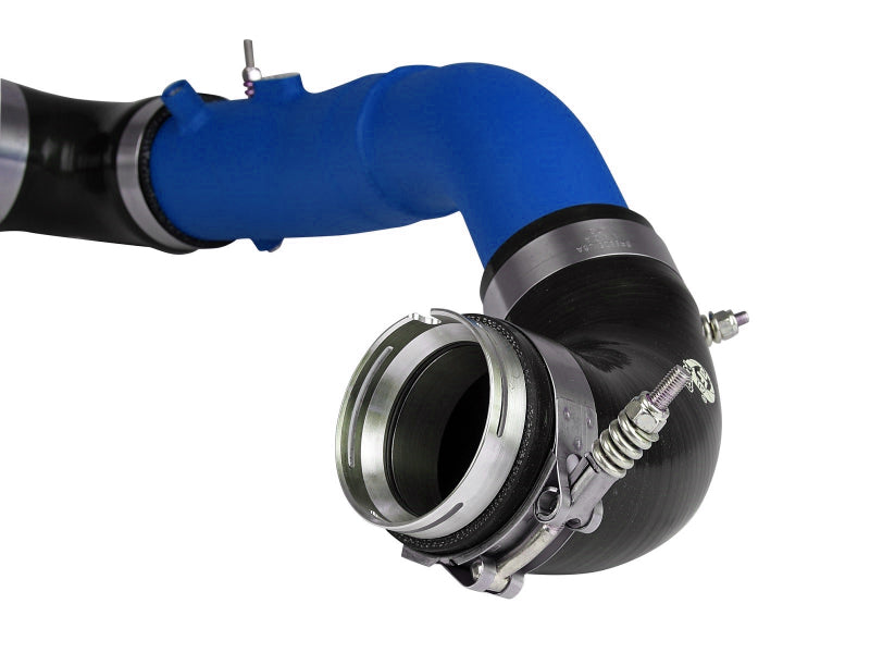 aFe 20-21 BMW Z4 M40i (G29) L6-3.0L (t) B58 BladeRunner 2-1/2in to 3in  Hot-Side Charge Pipe - Blue - Burkken Auto Parts