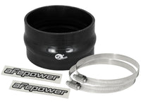 aFe Magnum FORCE 4.75in ID 3in L Straight Reducing Bellow Coupler - Black - Burkken Auto Parts