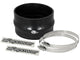 aFe Magnum FORCE 4.75in ID 3in L Straight Reducing Bellow Coupler - Black - Burkken Auto Parts