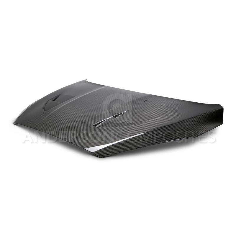 Anderson Composites 2015+ Ford Focus RS Type-SA Carbon Fiber Hood - Burkken Auto Parts