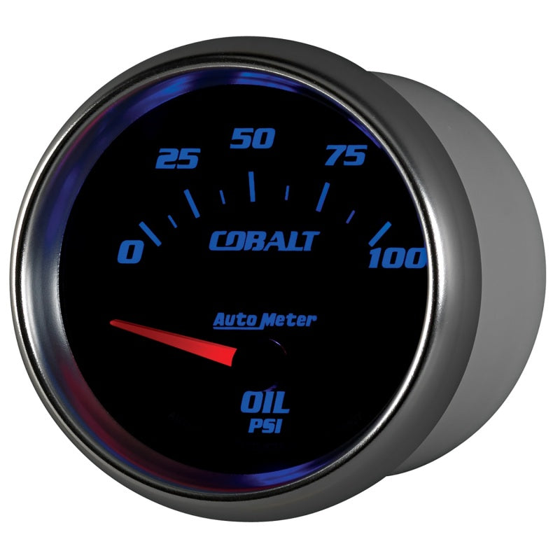 Autometer Cobalt 66.7mm 0-100 PSI Oil Pressure Gauge - Burkken Auto Parts