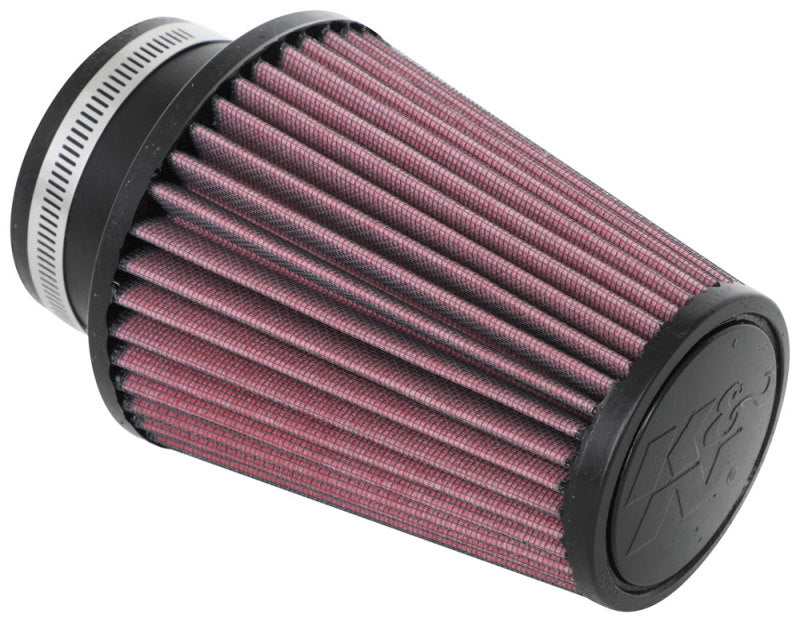 K&N Universal Clamp-On Air Filter 3in Flange ID x 5in Base OD x 3.5in Top OD x 6in Height - Burkken Auto Parts