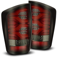 AlphaRex 16-20 Toyota Tacoma PRO-Series LED Tail Lights Red Smoke - Burkken Auto Parts