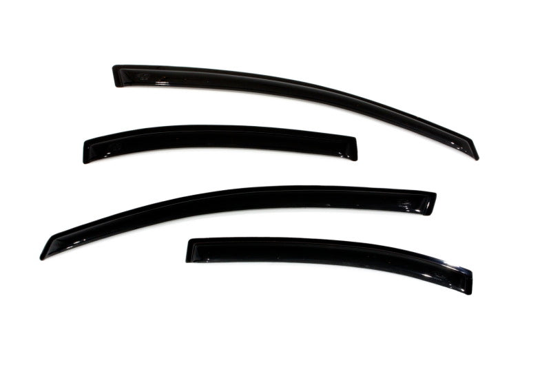 AVS 06-11 Honda Civic Ventvisor Outside Mount Window Deflectors 4pc - Smoke - Burkken Auto Parts