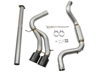 aFe Takeda 3in SS Exhaust Cat-Back 13-16 Ford Focus ST 2.0L Black Tips - Burkken Auto Parts