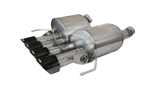 Corsa 2014-2019 Chevrolet Corvette C7 6.2L 2.75in Xtreme Valve-Back w/ Dual NPP & Quad Black Tips - Burkken Auto Parts