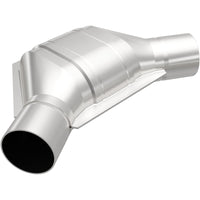 MagnaFlow Conv Universal 2 inch Angled O/O PC2 Front - Burkken Auto Parts