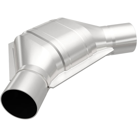 MagnaFlow Conv Universal 2 inch Angled O/O PC2 Front - Burkken Auto Parts