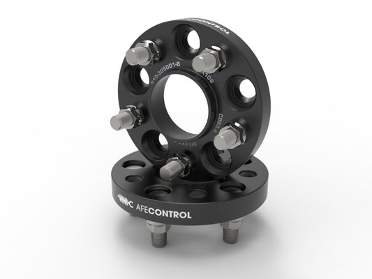 aFe  Control Forged Aluminum Wheel Spacers 5x108 CB 63.4 20 MM- 20-24 Ford Edge ST - Burkken Auto Parts