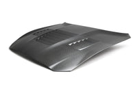 Anderson Composites 15-19 Ford Mustang Shelby GT350 Type-CR Double Sided Carbon Fiber Hood - Burkken Auto Parts