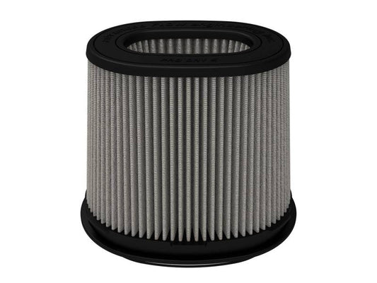 aFe MagnumFLOW Pro DRY S Air Filter (6-3/4 x 4-3/4)in F x (8-1/2 x 6-1/2)in B x (7-1/4 x 5)in T - Burkken Auto Parts