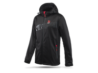 Akrapovic Mens Corpo Softshell Jacket Black - 2XL - Burkken Auto Parts