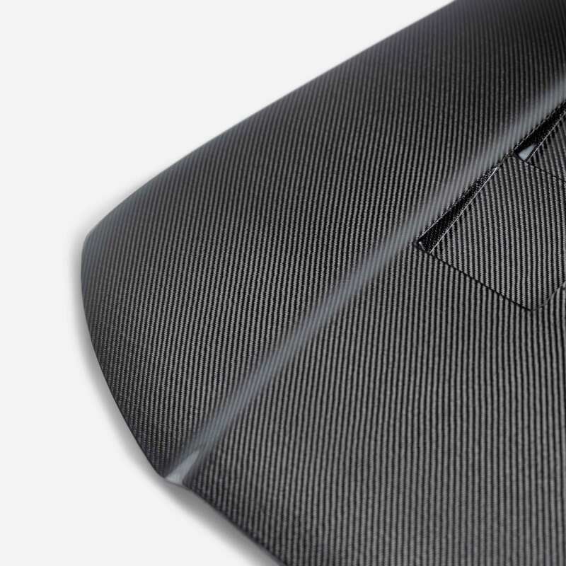 Seibon 05-11 Toyota Tacoma TS-Style Carbon Fiber Hood - Burkken Auto Parts