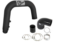 aFe BladeRunner 2.5in Black IC Tube Hot Side w/ Coupling & Clamp Kit 2016 GM Colorado/Canyon 2.8L - Burkken Auto Parts