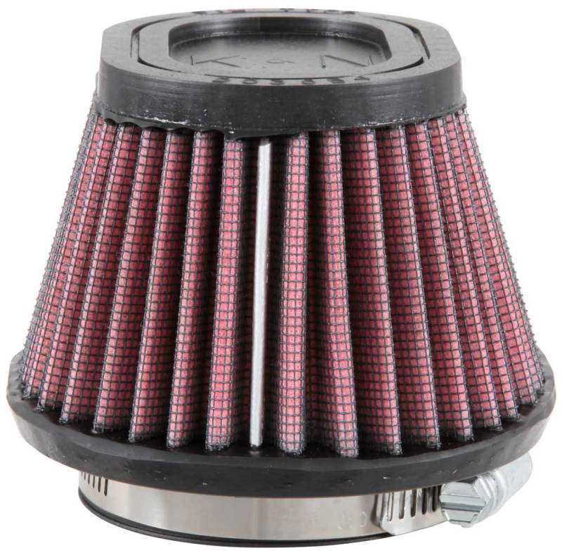 K&N Filter Universal Rubber Filter 2 7/16 inch Flange 4.5x3.75 inch Base 3.5x2.5 inch Top 2.75 inch - Burkken Auto Parts