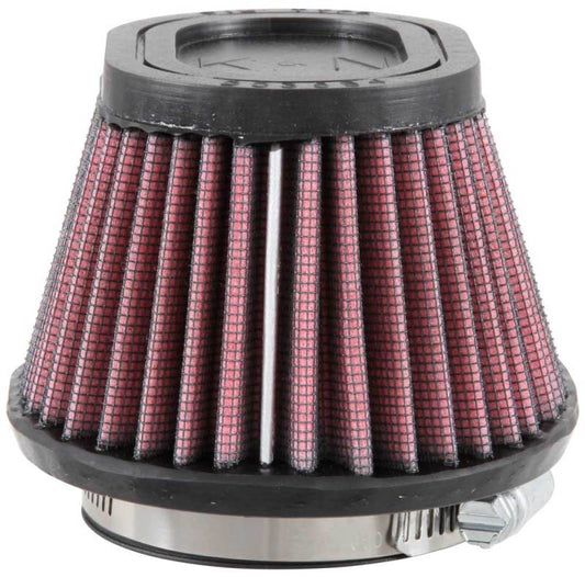 K&N Filter Universal Rubber Filter 2 7/16 inch Flange 4.5x3.75 inch Base 3.5x2.5 inch Top 2.75 inch - Burkken Auto Parts