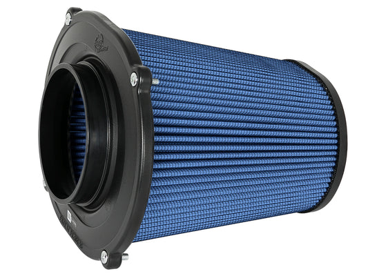 aFe Quantum Pro-5 R Air Filter Inverted Top - 5in Flange x 8in Height - Oiled P5R - Burkken Auto Parts