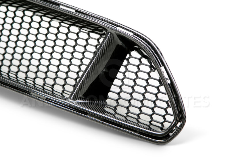 Anderson Composites 15-16 Ford Mustang Type-GT Front Upper Grille - Burkken Auto Parts