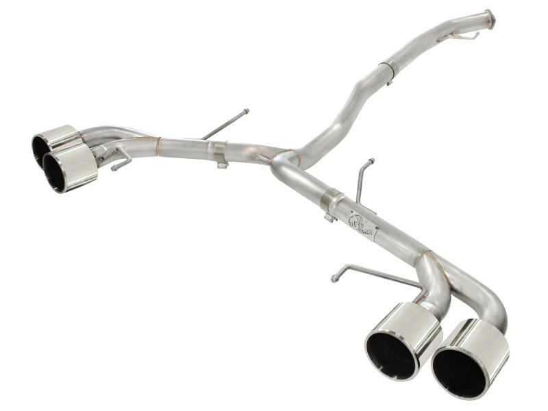aFe Takeda 3in SS Exhaust Cat-Back 09-14 Nissan GTR V6 3.8L Polished Tips - Burkken Auto Parts