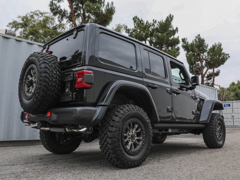 aFe 21-22 Jeep Wrangler JL Vulcan Series Stainless Steel Cat-Back Exhaust System - Burkken Auto Parts