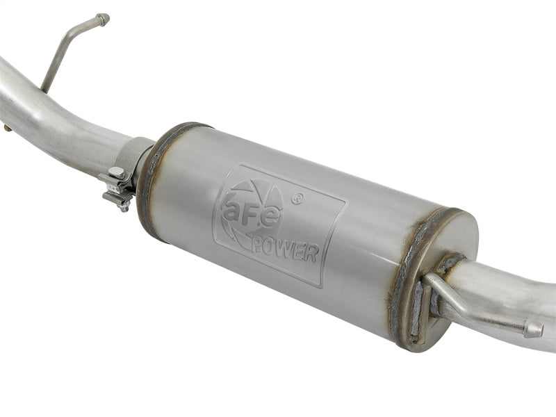 aFe Scorpion 2-1/2in Aluminized Steel Cat-Back Exhaust 07-18 Jeep Wrangler (JK) V6 3.6L/3.8L (2/4dr) - Burkken Auto Parts