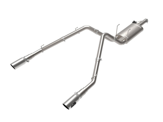 aFe 09-18 Ram 1500 V8 5.7L Hemi Gemini XV 3in 304 SS Cat-Back Exhaust w/ Polished Tips - Burkken Auto Parts