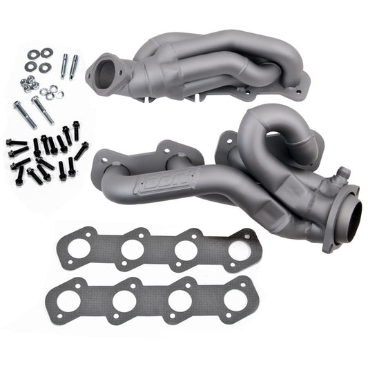 BBK 96-04 Mustang GT Shorty Tuned Length Exhaust Headers - 1-5/8 Titanium Ceramic - Burkken Auto Parts